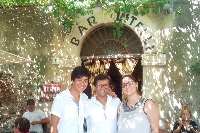 Taormina: Private/Guided Godfather with Authentic Pizza Tasting - Savoca and the Bar Vitelli scene