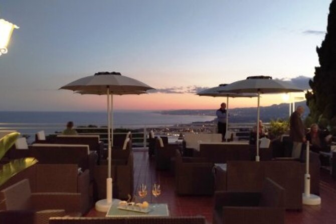 Taormina Rooftop & High End Cocktail Bar Walking Tour - Walking through Piazza IX Aprile