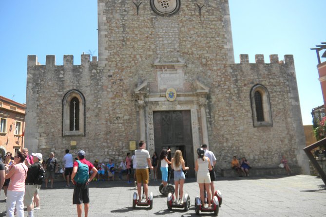Taormina Shore Excursion: City Segway Tour - Piazza del Duomo and the Baroque fountain