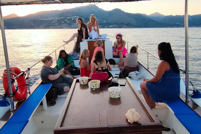 Taormina Sunset Aperitif on-Board - Spisone and Villagonia, two different coastal moods