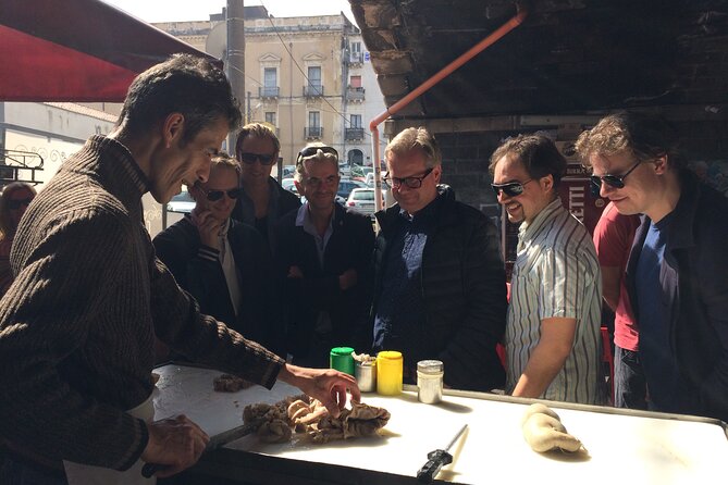 The Original Catania Street Food and Market Tour by Streaty - Arancini, fried foods, and a serious appetite