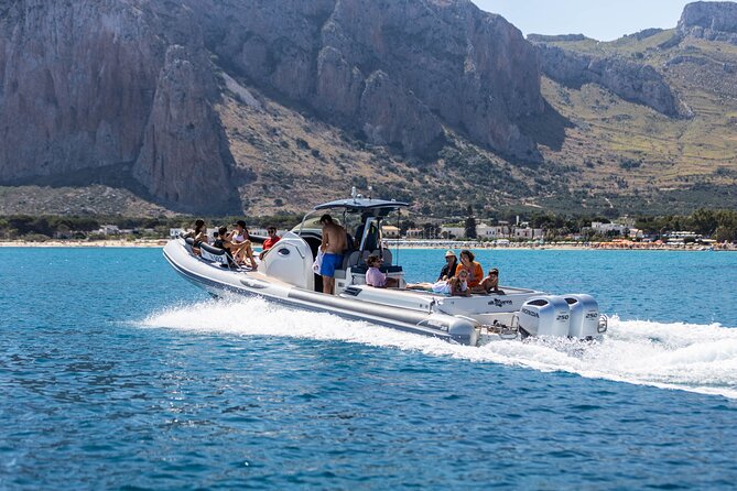 The White Lotus Private Boat Tour Taormina and Giardini Naoxos - Giardini Naxos begins the swimming day