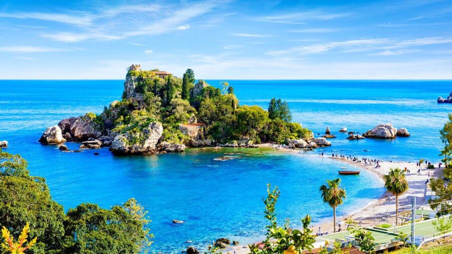 Tour da Messina a Taormina, Castelmola, Isola Bella - Isola Bella: two hours beside the sea