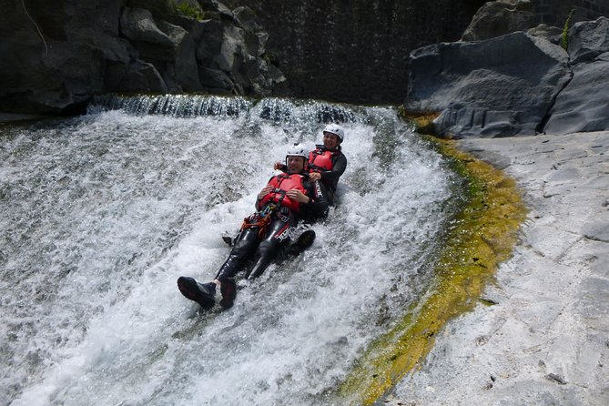 TuffAlcantara - dives, slides and lots of fun in the Alcantara river - Starting at Via dei Mulini in Francavilla di Sicilia