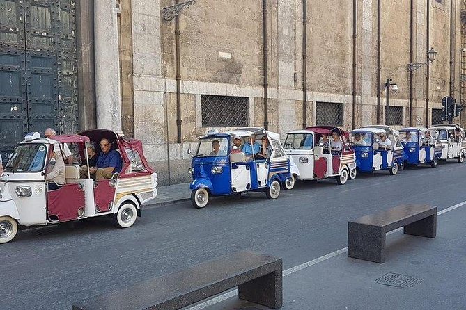 Tuk tuk ride, ape car - Palermo Cathedral and the final museum stop