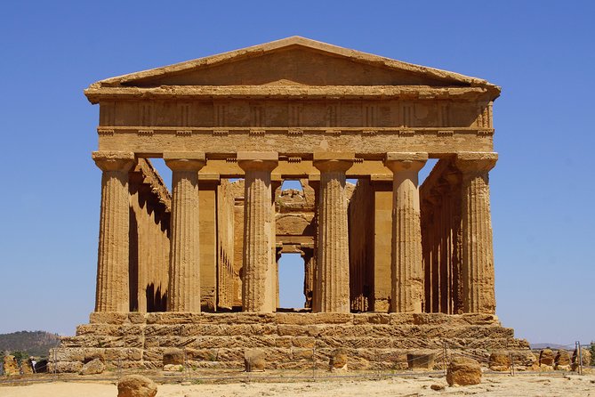 Valley of the Temples and Villa Romana del Casale Day Trip from Taormina - The multilingual guide format