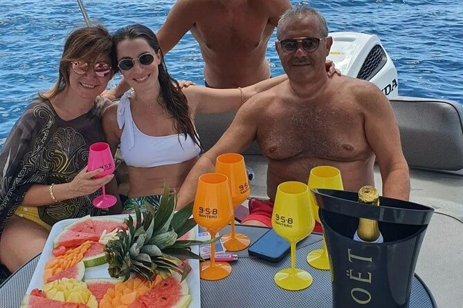 Visit of the bay of Taormina with private boat - The Blue Grotto near Isola Bella