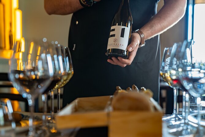 Wine Tasting in an Old Millstone - A wine tasting with a story underfoot